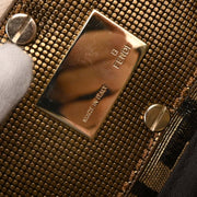 Fendi Gold Zucca Handbag 2415-8BR615-DQ8-109 AQ00284