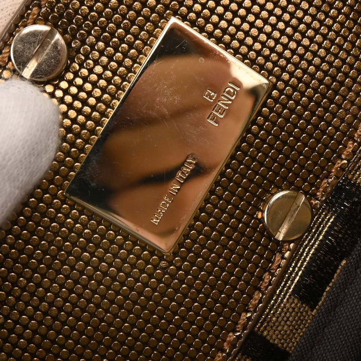 Fendi Gold Zucca Handbag 2415-8BR615-DQ8-109 AQ00284