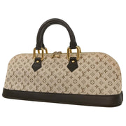 Louis Vuitton Khaki Monogram Mini Alma Long Handbag M92206 AR1001 AQ00285