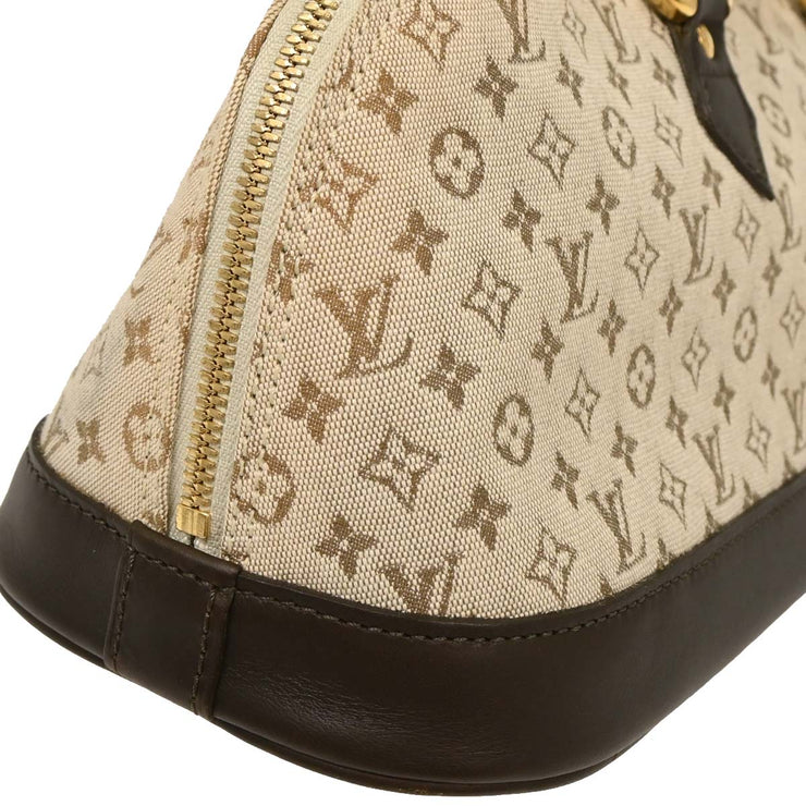 Louis Vuitton Khaki Monogram Mini Alma Long Handbag M92206 AR1001 AQ00285