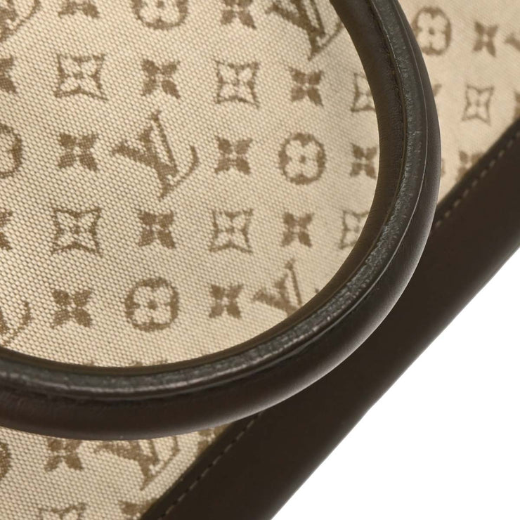 Louis Vuitton Khaki Monogram Mini Alma Long Handbag M92206 AR1001 AQ00285