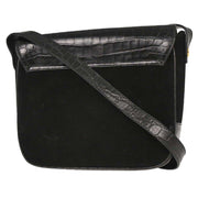 Salvatore Ferragamo Black Gancini Shoulder Bag AQ215716 AQ00290