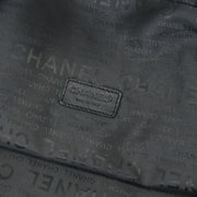 Chanel Black Nylon Sport Line Duffle Gym Handbag AQ00292