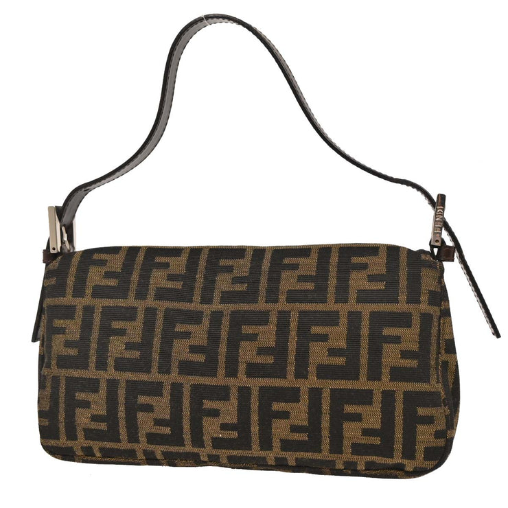 Fendi Brown Zucca Baguette Handbag 2321.26424.089 AQ00298
