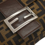 Fendi Brown Zucca Baguette Handbag 2321.26424.089 AQ00298