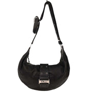Christian Dior Black Leather Street Chic Shoulder Bag 03BM-0023 AQ00300
