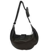 Christian Dior Black Leather Street Chic Shoulder Bag 03BM-0023 AQ00300