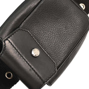Christian Dior Black Leather Street Chic Shoulder Bag 03BM-0023 AQ00300