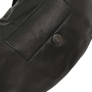 Christian Dior Black Leather Street Chic Shoulder Bag 03BM-0023 AQ00300
