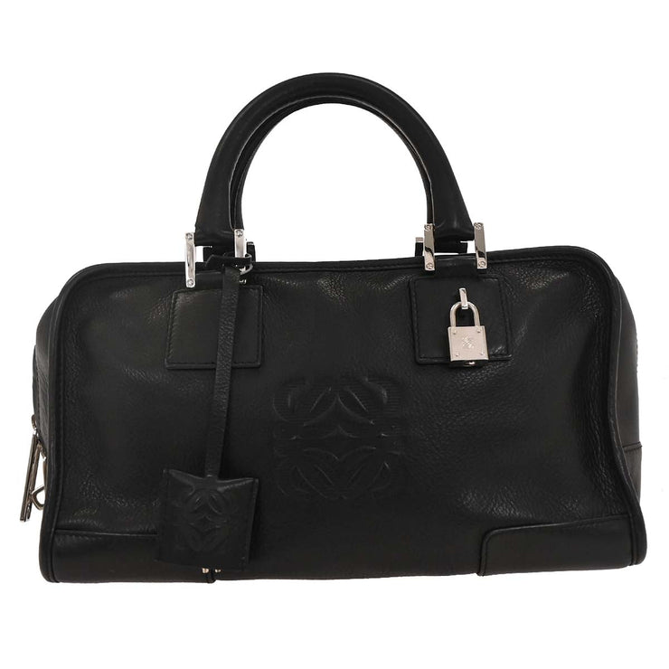 Loewe Black Leather Amazona 28 Handbag 060804 AQ00301