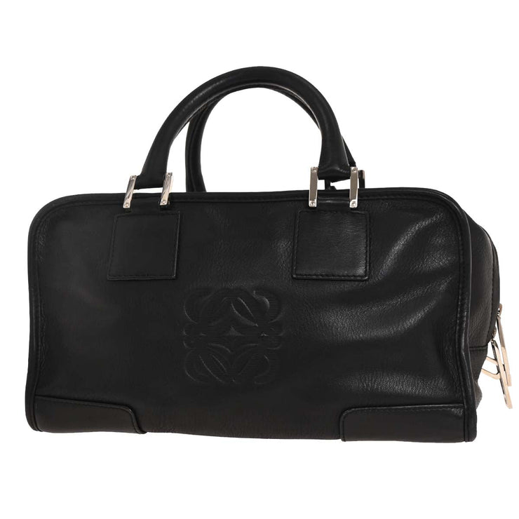 Loewe Black Leather Amazona 28 Handbag 060804 AQ00301