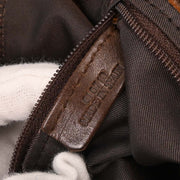 Loewe Brown Lambskin Nappa Aire Tote Handbag 010710 AQ00303