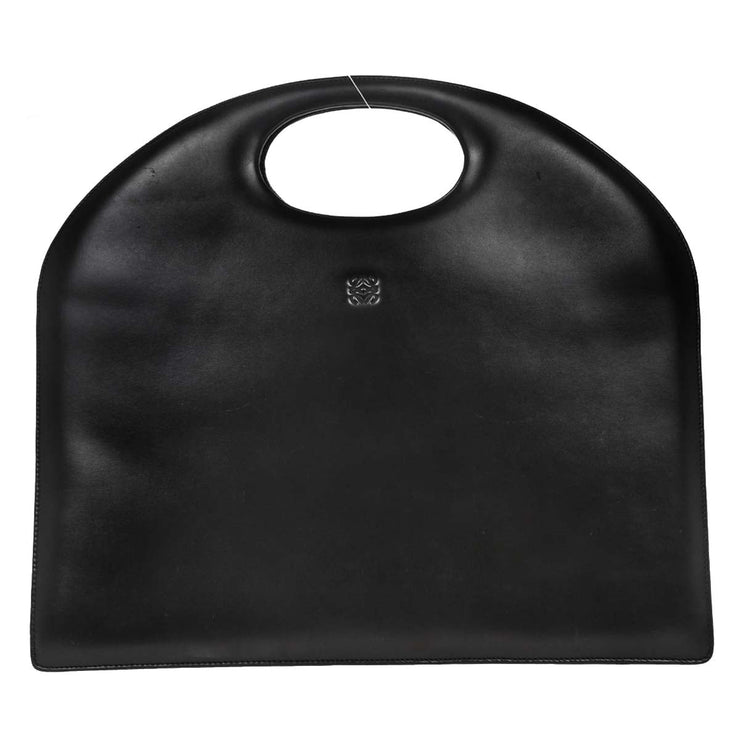Loewe Black Leather Handbag L18 AQ00304