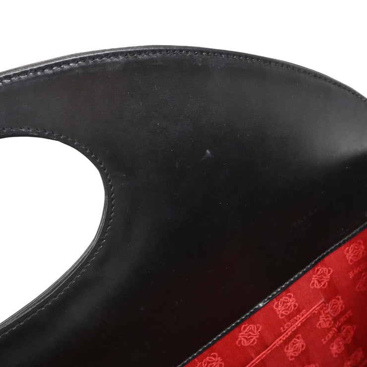 Loewe Black Leather Handbag L18 AQ00304