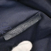 Loewe Navy Leather Handbag AQ00305
