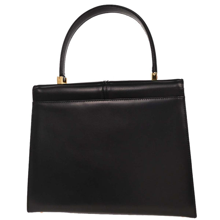 Yves Saint Laurent Black Leather Handbag AQ00306