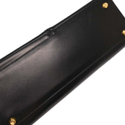 Yves Saint Laurent Black Leather Handbag AQ00306