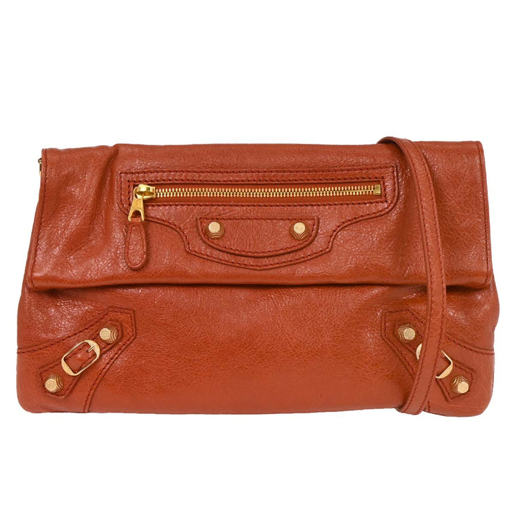 Balenciaga Vermilion Red Envelope Shoulder Bag 327079.6550.G.5250 AQ00308