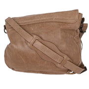 Balenciaga Beige Leather Folk Shoulder Bag 246432.2307 001013 AQ00309