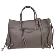 Balenciaga Gray Papier Handbag 370926.1320.C.1669 AQ00311