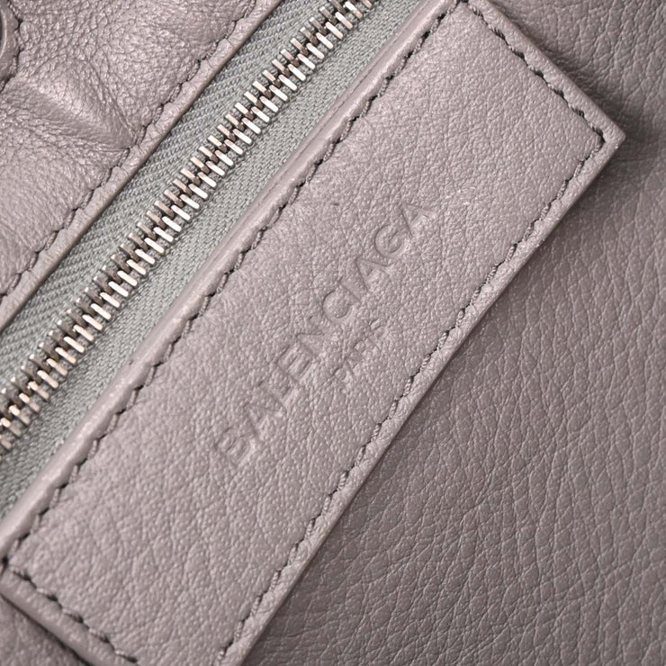 Balenciaga Gray Papier Handbag 370926.1320.C.1669 AQ00311