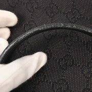 Gucci Black Canvas GG Tote Handbag 268639 213317 AQ00316