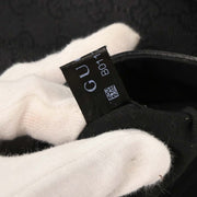 Gucci Black Canvas GG Tote Handbag 268639 213317 AQ00316