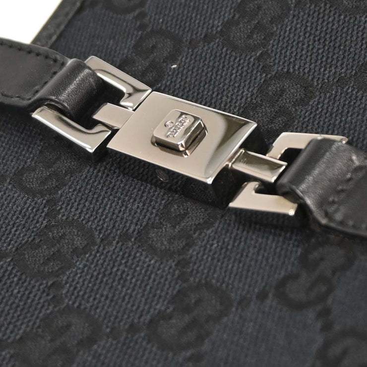 Gucci Black GG Jackie Handbag 002.1068 1781 AQ00317