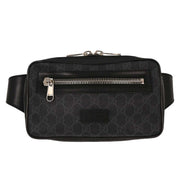 Gucci Black PVC GG Waist Bum Bag 474293 200047 AQ00318