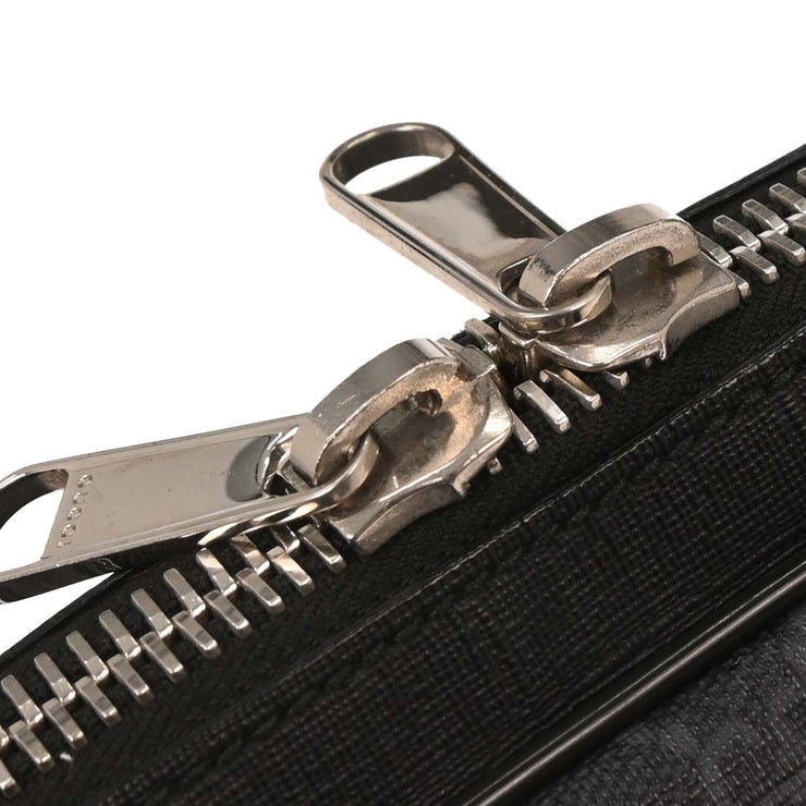 Gucci Black PVC GG Waist Bum Bag 474293 200047 AQ00318