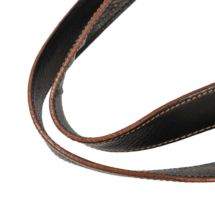 Loewe Black Leather Suede Handbag 060407 AQ00319