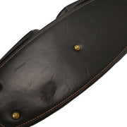 Loewe Black Leather Suede Handbag 060407 AQ00319
