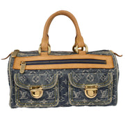 Louis Vuitton Blue Monogram Denim Neo Speedy Handbag M95019 SP1025 AQ00321