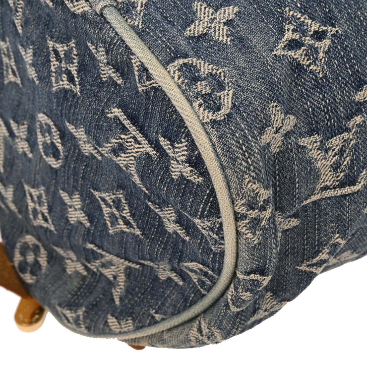 Louis Vuitton Blue Monogram Denim Neo Speedy Handbag M95019 SP1025 AQ00321
