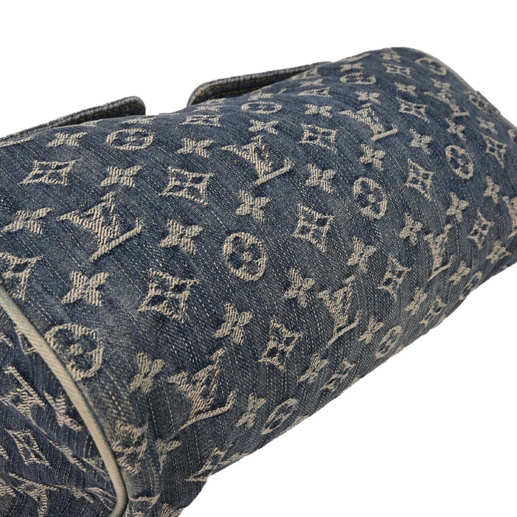 Louis Vuitton Blue Monogram Denim Neo Speedy Handbag M95019 SP1025 AQ00321