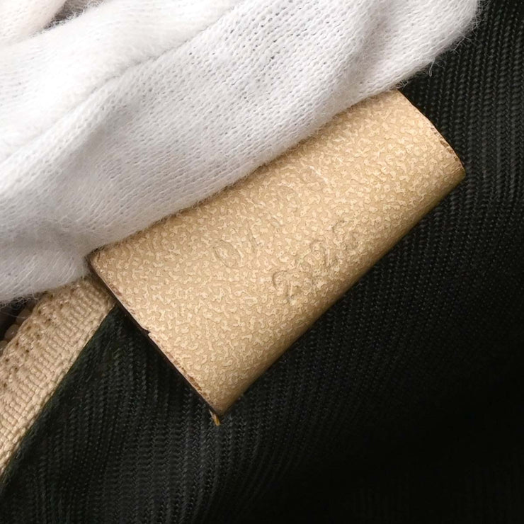 Gucci Beige Canvas GG Pouch Handbag 07198 2123 AQ00323