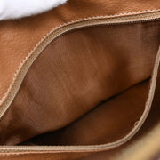Celine Brown Macadam 2way Handbag JM13 AQ00324