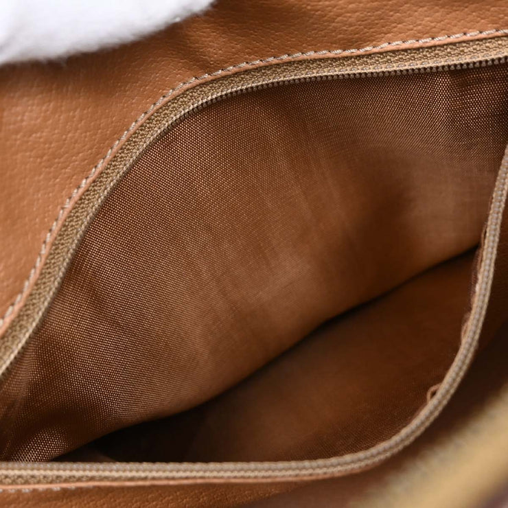 Celine Brown Macadam 2way Handbag JM13 AQ00324