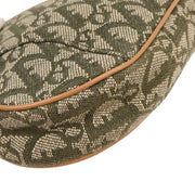 Christian Dior Green Trotter Saddle Handbag MC1011 AQ00328