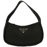 Prada Black Nylon Handbag 148 AQ00330