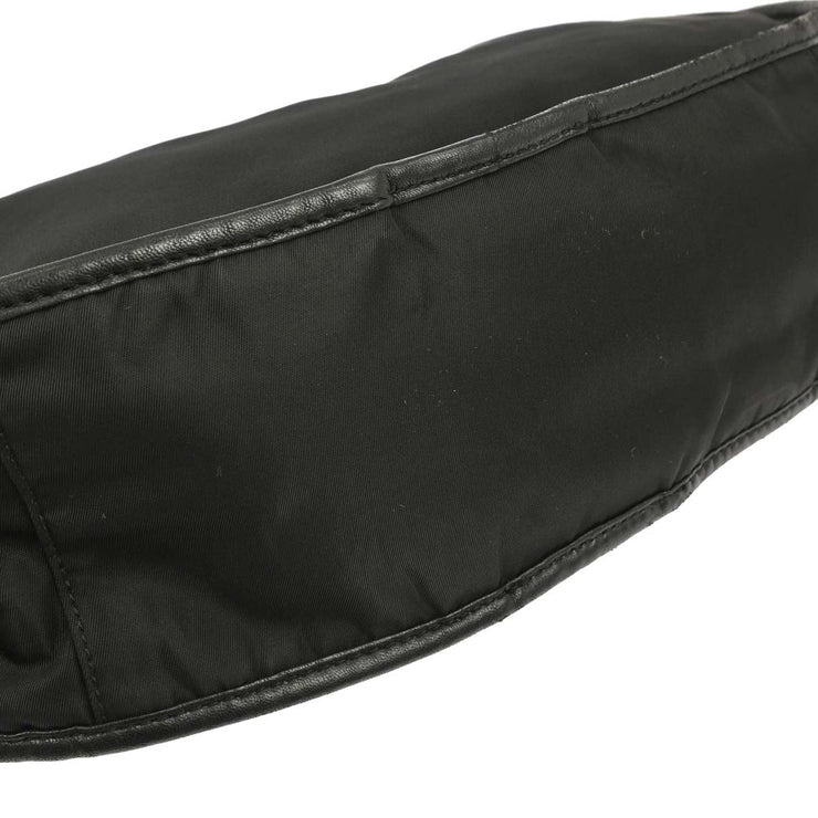 Prada Black Nylon Handbag 148 AQ00330