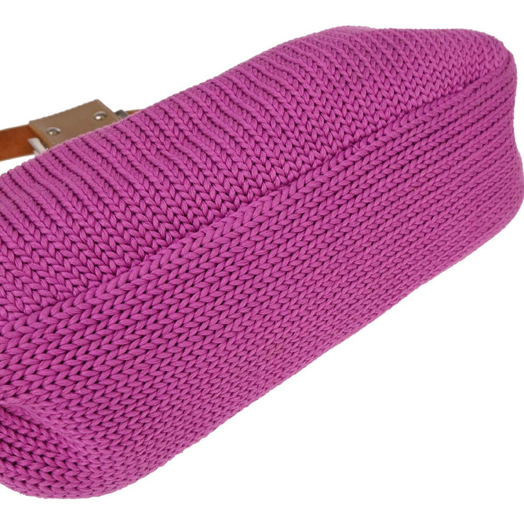 Fendi Purple Wool Handbag 2354/26725/018 AQ00333