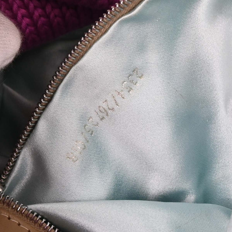Fendi Purple Wool Handbag 2354/26725/018 AQ00333