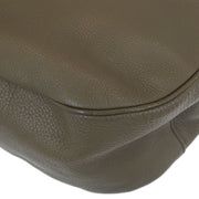 Prada Brown Leather Hobo Shoulder Bag 58/F/164 AQ00334