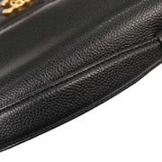 Chanel Black Calfskin Briefcase Business Handbag AQ00338