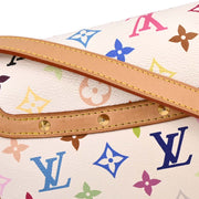 Louis Vuitton White Monogram Multicolor Sologne M92661 VI1004 AQ00350
