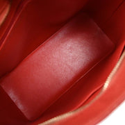 Chanel Red Calfskin Medallion Tote Handbag AQ00351