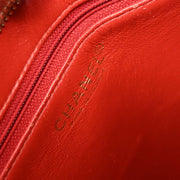 Chanel Red Calfskin Medallion Tote Handbag AQ00351