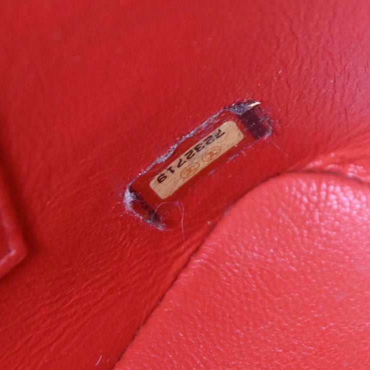 Chanel Red Calfskin Medallion Tote Handbag AQ00351