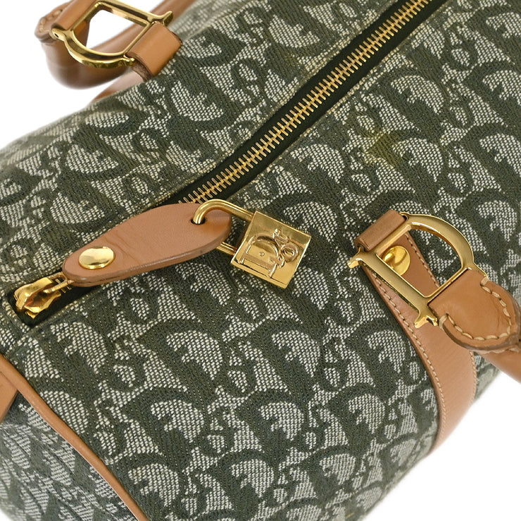 Christian Dior Green Trotter Duffle Handbag PZ0701 AQ00353